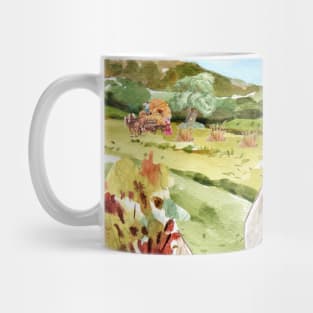 On The Farm - Cottage Core Aesthetic Art Mug